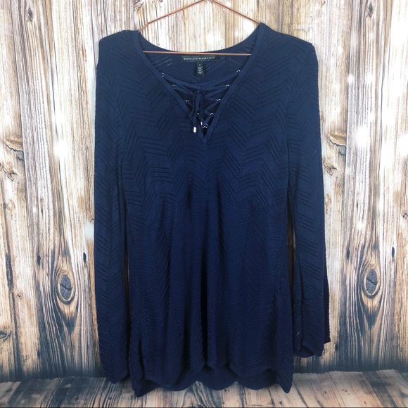 White House Black Market Sweaters - White House black market blue sweater size Small